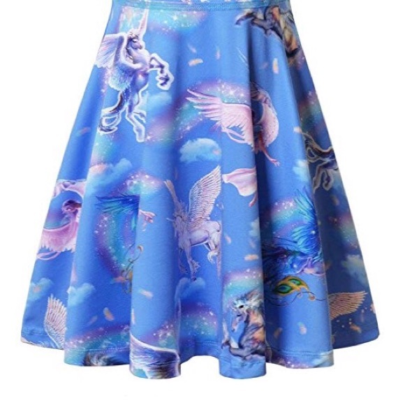 Sky Blue Unicor Dress - Picture 5 of 5